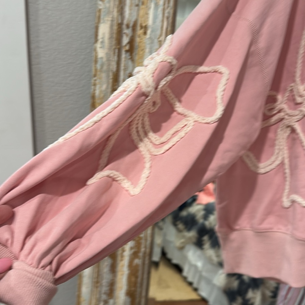 Peach love sweatshirt - Picture 3 of 4